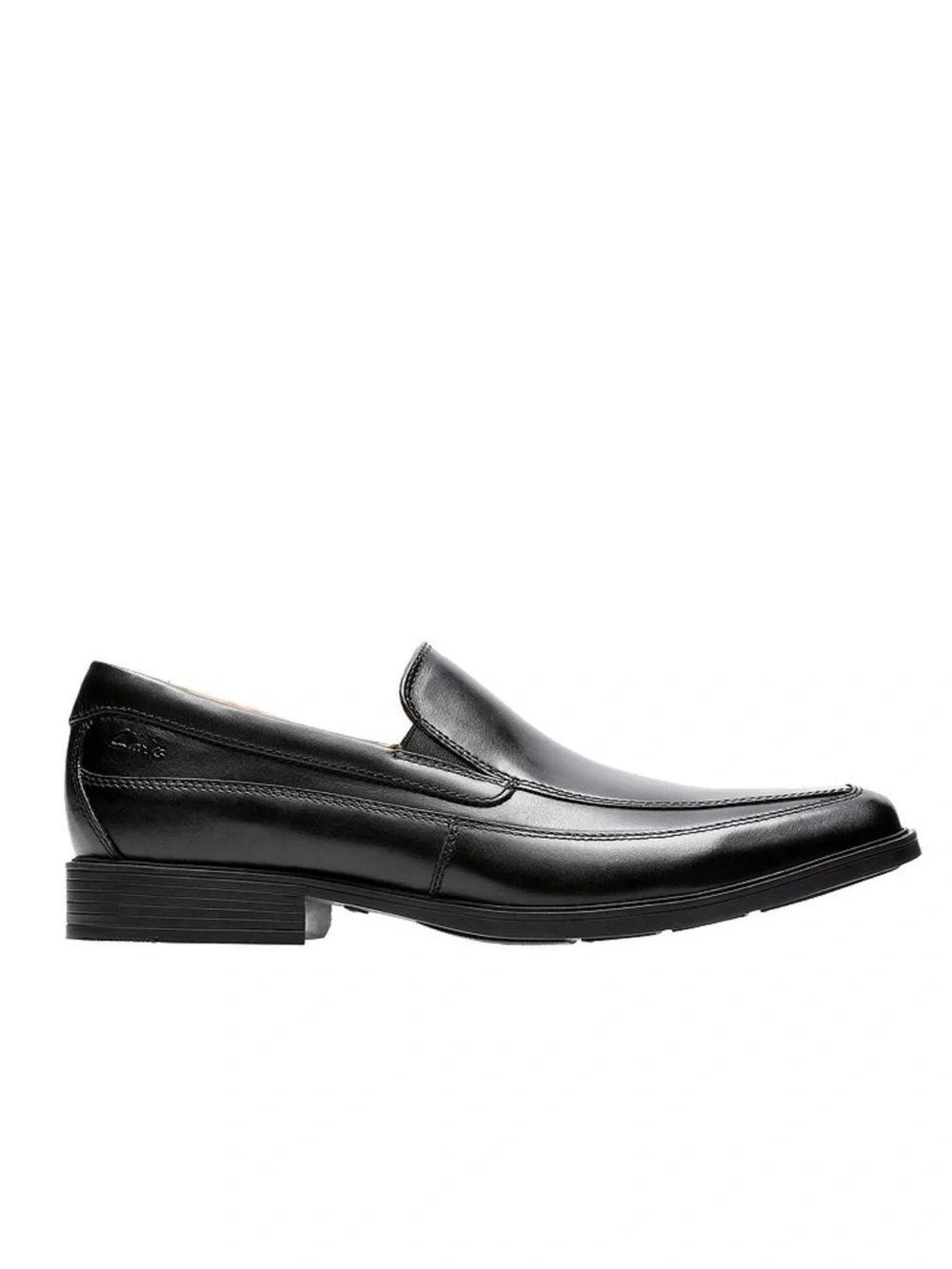 Clarks Men's Tilden Free Black Leather Loafer Dress Shoes Size 9.5 NWT